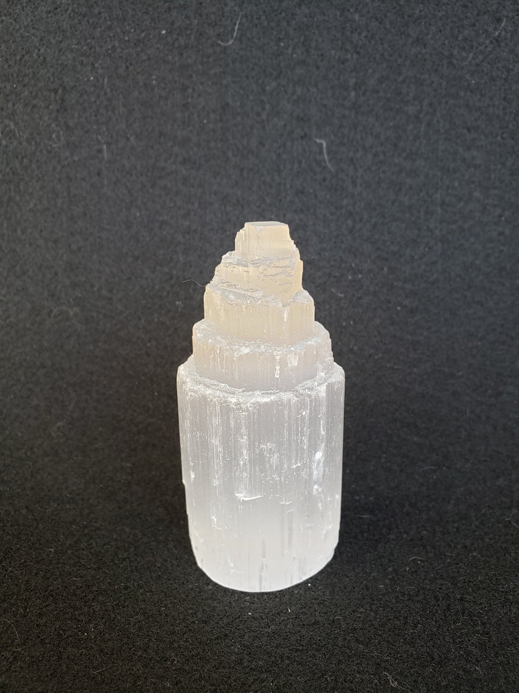 Selenite Small Pointed Tower Brings The Energy of Peace, Calmness and Clarity.
