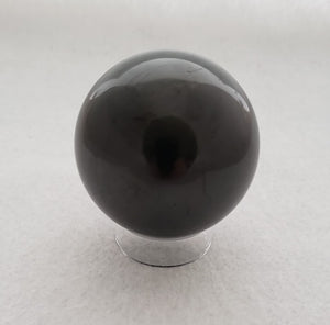 Shungite 50mm Sphere Protects Against Radiation, EMF and Negative Energy